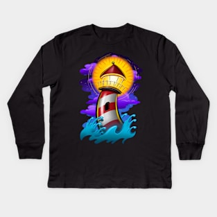 The Little Lighthouse Kids Long Sleeve T-Shirt